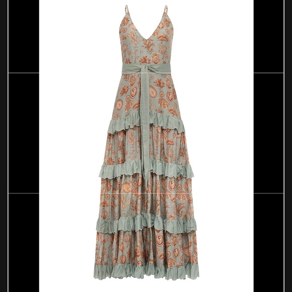 Carolina K maxi shell dress - Picture 4 of 9